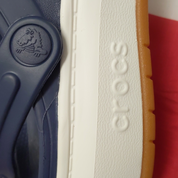 NWT Crocs Crocband Full Force Platform Clog Slip-On Shoes - Picture 7 of 9